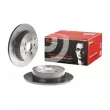 BREMBO 08.9913.11 - Jeu de 2 disques de frein arrière