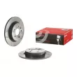 BREMBO 08.9975.75 - Jeu de 2 disques de frein arrière