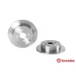 BREMBO 08.A273.30 - Jeu de 2 disques de frein arrière