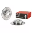 BREMBO 08.A297.10 - Jeu de 2 disques de frein arrière