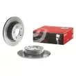 BREMBO 08.A297.11 - Jeu de 2 disques de frein arrière