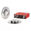 BREMBO 08.A298.10 - Jeu de 2 disques de frein arrière