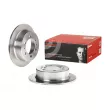 BREMBO 08.A329.10 - Jeu de 2 disques de frein arrière