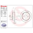 BREMBO 08.A331.11 - Jeu de 2 disques de frein arrière