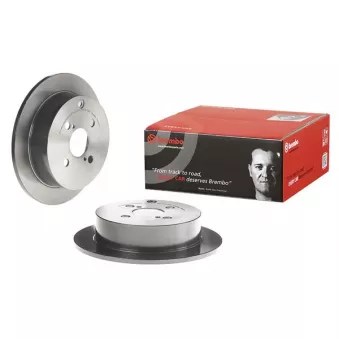 Jeu de 2 disques de frein arrière BREMBO OEM 4243102070