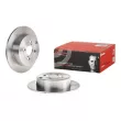 BREMBO 08.A337.10 - Jeu de 2 disques de frein arrière