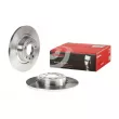 BREMBO 08.A456.10 - Jeu de 2 disques de frein arrière