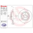 BREMBO 08.A540.10 - Jeu de 2 disques de frein arrière