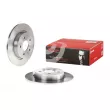 BREMBO 08.A725.10 - Jeu de 2 disques de frein arrière