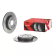 BREMBO 08.A725.1X - Jeu de 2 disques de frein arrière