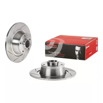 BREMBO 08.A753.47 - Jeu de 2 disques de frein arrière