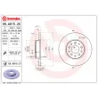 BREMBO 08.A915.21 - Jeu de 2 disques de frein arrière