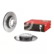 BREMBO 08.A915.21 - Jeu de 2 disques de frein arrière