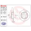 BREMBO 08.B439.11 - Jeu de 2 disques de frein arrière