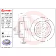 BREMBO 08.B529.21 - Jeu de 2 disques de frein arrière
