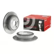 BREMBO 08.B529.21 - Jeu de 2 disques de frein arrière