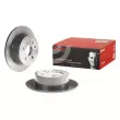 BREMBO 08.B566.11 - Jeu de 2 disques de frein arrière
