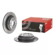 BREMBO 08.B653.11 - Jeu de 2 disques de frein arrière