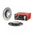 BREMBO 08.C208.11 - Jeu de 2 disques de frein arrière