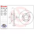 BREMBO 08.C241.20 - Jeu de 2 disques de frein arrière