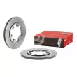 BREMBO 08.C540.11 - Jeu de 2 disques de frein arrière