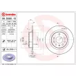 BREMBO 08.D080.11 - Jeu de 2 disques de frein arrière