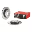 BREMBO 08.D080.11 - Jeu de 2 disques de frein arrière