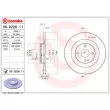 BREMBO 08.D226.11 - Jeu de 2 disques de frein arrière
