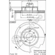 BREMBO 09.3023.20 - Jeu de 2 disques de frein avant