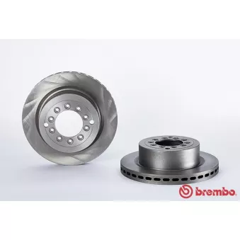 Jeu de 2 disques de frein arrière BREMBO 09.3033.10