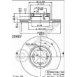 BREMBO 09.4919.10 - Jeu de 2 disques de frein avant