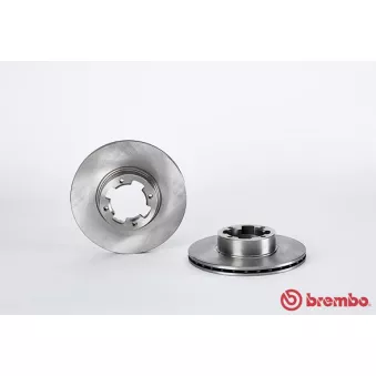 BREMBO 09.4919.10 - Jeu de 2 disques de frein avant