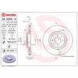 BREMBO 09.5058.11 - Jeu de 2 disques de frein avant