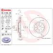 BREMBO 09.5180.31 - Jeu de 2 disques de frein avant