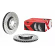 BREMBO 09.5180.3X - Jeu de 2 disques de frein avant