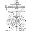 BREMBO 09.5251.10 - Jeu de 2 disques de frein avant