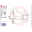 BREMBO 09.5285.11 - Jeu de 2 disques de frein avant