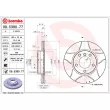 BREMBO 09.5390.77 - Jeu de 2 disques de frein avant