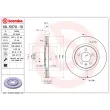 BREMBO 09.5570.10 - Jeu de 2 disques de frein avant