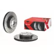 BREMBO 09.5673.1X - Jeu de 2 disques de frein avant