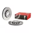 BREMBO 09.5745.76 - Jeu de 2 disques de frein avant