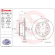 BREMBO 09.5784.10 - Jeu de 2 disques de frein arrière