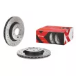 BREMBO 09.5802.2X - Jeu de 2 disques de frein avant