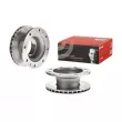 Jeu de 2 disques de frein arrière BREMBO [09.6763.20]