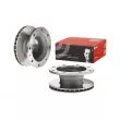 Jeu de 2 disques de frein arrière BREMBO [09.6763.60]