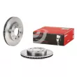 BREMBO 09.7043.20 - Jeu de 2 disques de frein avant