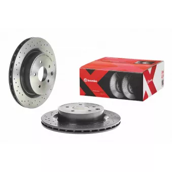 Jeu de 2 disques de frein arrière BREMBO OEM 43206CD005 Jeu de 2 disques de frein arrière BREMBO OEM 43206CD005