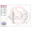 BREMBO 09.7357.10 - Jeu de 2 disques de frein avant