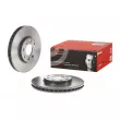 BREMBO 09.7628.11 - Jeu de 2 disques de frein avant