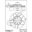 BREMBO 09.7628.75 - Jeu de 2 disques de frein avant